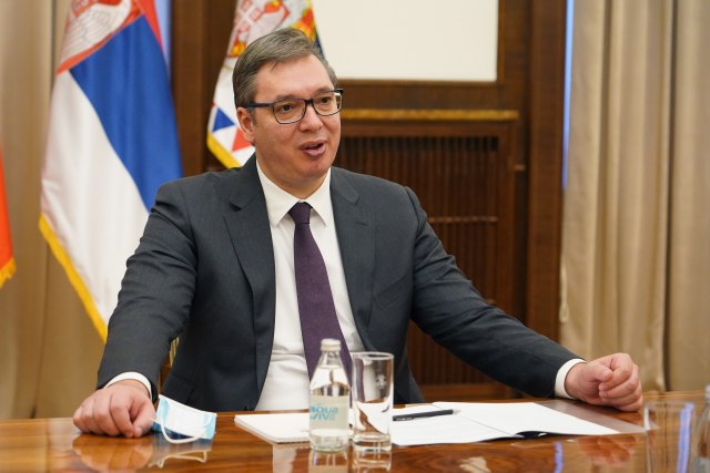 Ambasador Argentine u oproštajnoj poseti kod Vučića