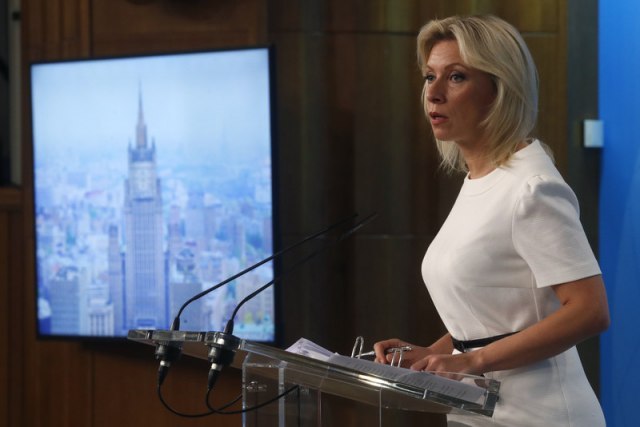 Zakharova: Deal with your own problems VIDEO