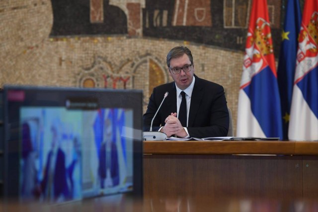 Vučić and Brnabić chair the state leadership session: 