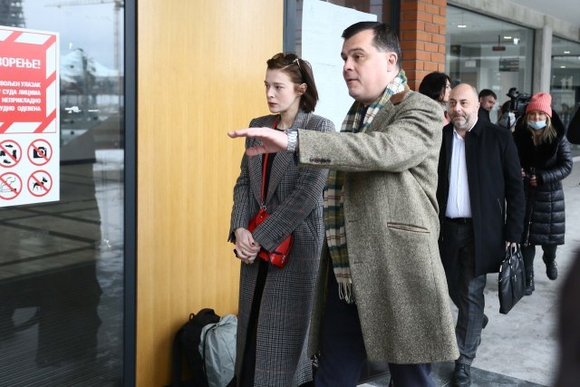 Milena Raduloviæ arrived at the Higher Prosecutor's Office PHOTO
