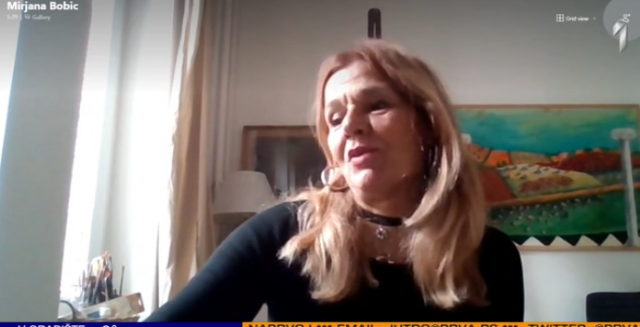 Mirjana Bobiæ Mojsiloviæ: "Ne moramo uvek na Bahame, na tepihu možemo da napravimo plažu" VIDEO