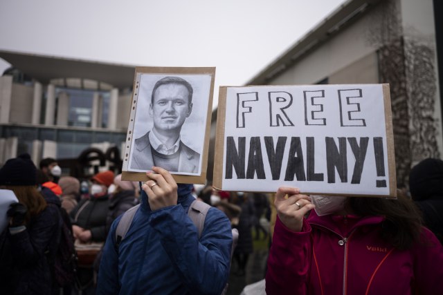 rusija navaljni protesti
Foto: Tanjug/AP Photo/Markus Schreiber