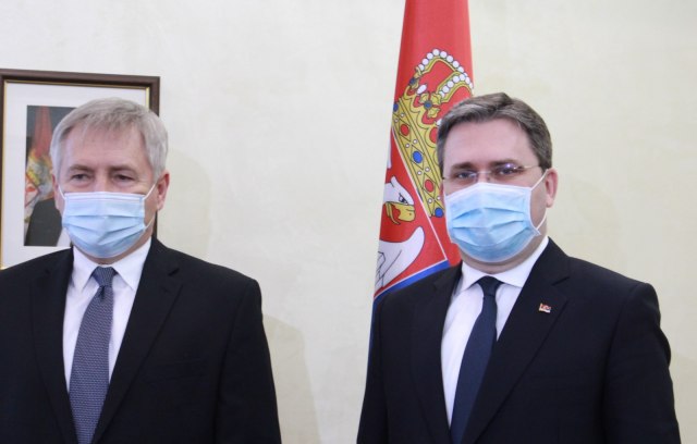 Selaković se sastao sa šefom Misije OEBS-a u Srbiji FOTO