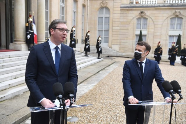 Macron: I am grateful to Vuèiæ VIDEO / PHOTO