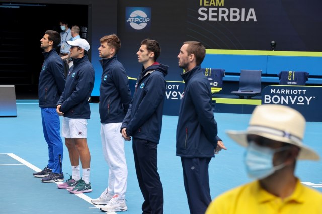 Odložen meè Srbije na ATP kupu