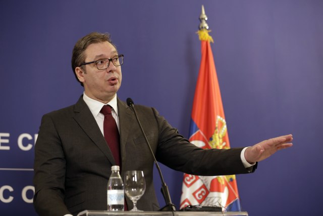 Aleksandar Vučić se sastaje sa Fabricijem