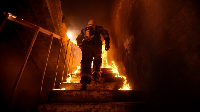 Požar u Francuskoj ulici u Beogradu