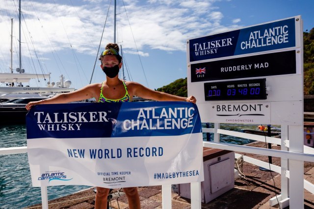 Britanka najmlađa žena koja je sama preveslala Atlantik