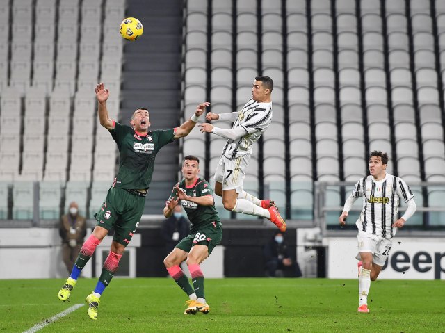 Ronaldo dominirao, Juventus lako protiv "fenjeraša"