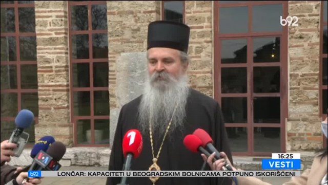 Episkop Teodosije primljen u bolnicu zbog koronavirusa