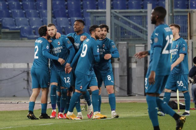 Milan zaboravio poraze u Seriji A i Zvezdu – Rebić srušio Romu na 