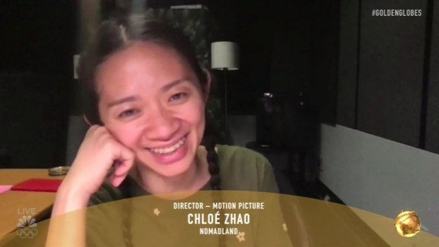 Kloi Džao je prva rediteljka azijskog porekla koja je osvojila Zlatni globus