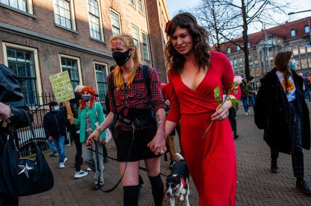 Protest seksualnih radnika u Holandiji FOTO