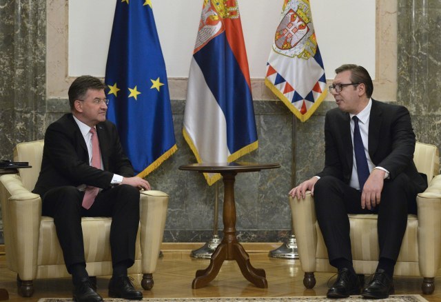Meeting of Vučić and Lajčák commenced PHOTO