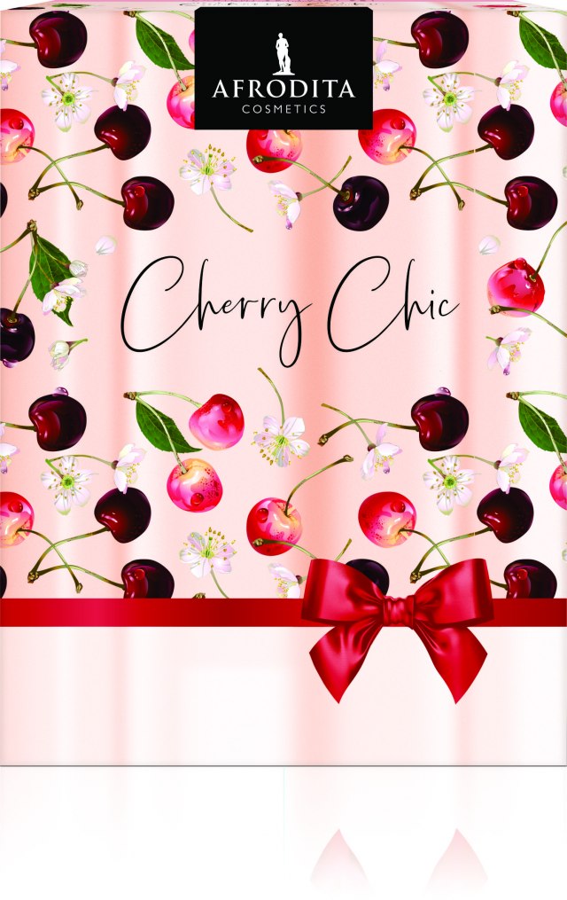 Nežno i šik! Poklanjamo vam za 8. mart poklon set Cherry Chic "Afrodita" kozmetike