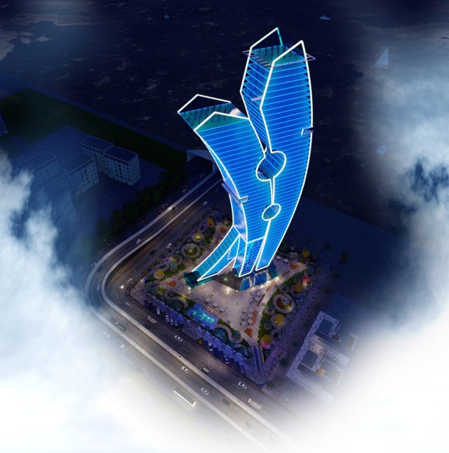 Novi simbol Dubaija - džinovska štipaljka za veš FOTO