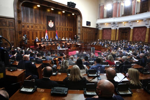 Sutra nova sednica Skupštine Srbije