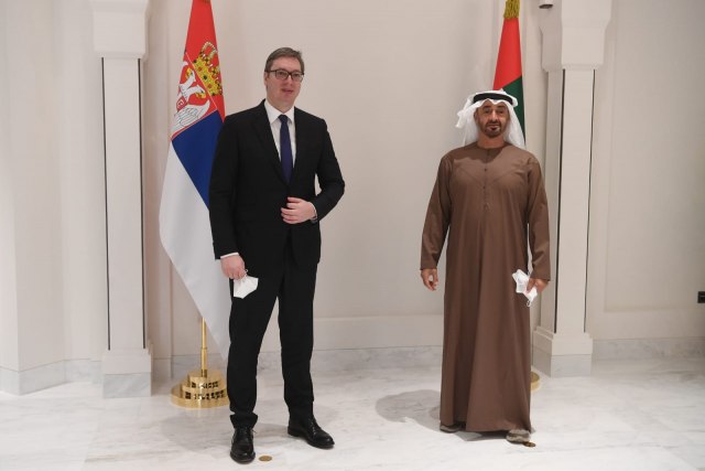 Vučić se sastao sa šeikom Mohamedom bin Zajedom; 