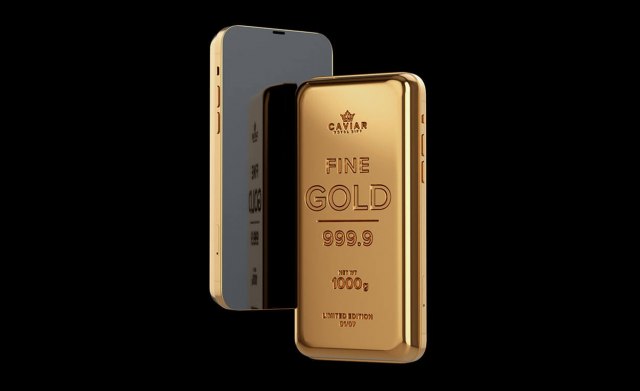 Nisu za svaèiji džep: Samsung i iPhone presvuèeni 24-karatnim zlatom FOTO