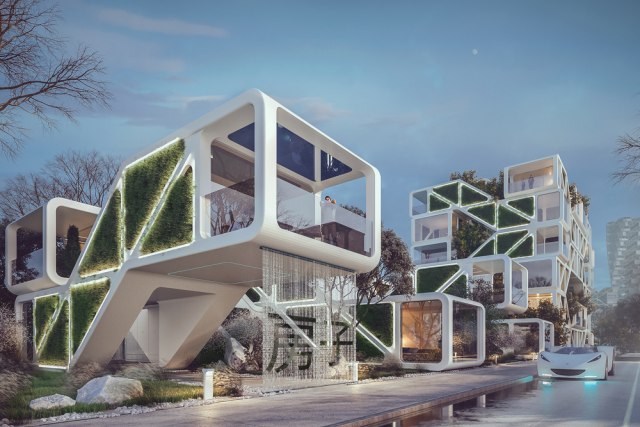 Da li je ovo buduænost? Gradi se prvi kvart u kojem æe sve kuæe biti - ištampane