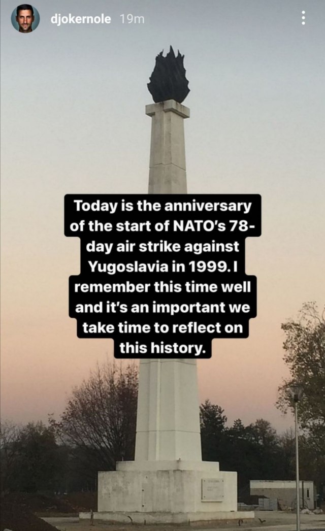 Foto: Screenshot/Novak Đoković Instagram
