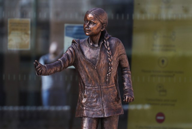Ljuti zbog statue: Greta Tunberg 