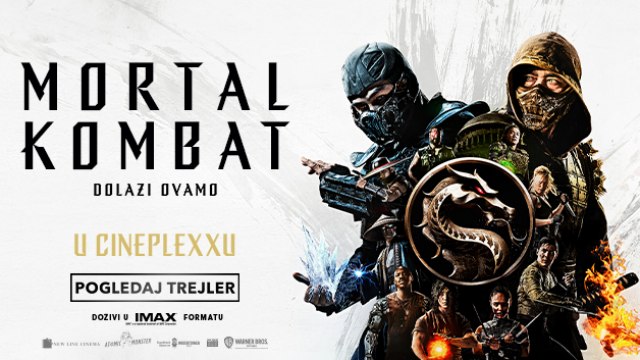 "Mortal kombat" stiže u Cineplexx bioskope