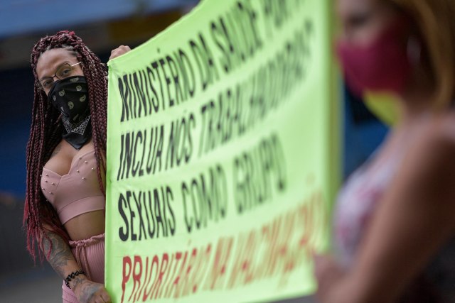 Protest prostitutki u Brazilu: "I mi smo ugrožene, vakcinišite nas" FOTO