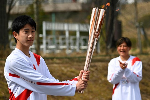 Štafeta olimpijske baklje sklonjena sa ulica Osake