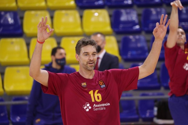 Prvi koš Gasola u evropskoj košarci posle 21 godine VIDEO