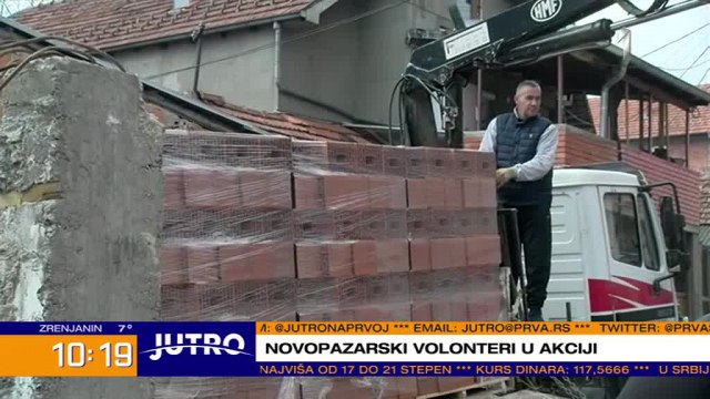 Veliki gest novopazarskih volontera: Sugraðaninu grade kuæu VIDEO