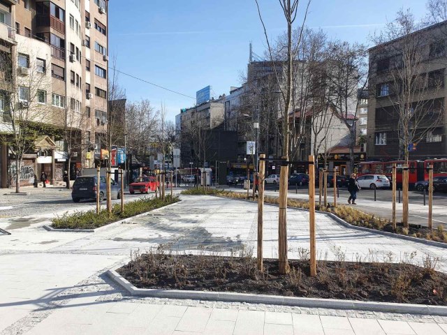Radovi u završnoj fazi: Beograd dobija još jedan skver FOTO