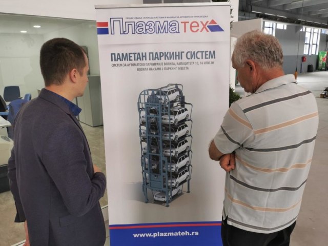 Srpski inovatori na sajmu u Moskvi: Rotacioni parking servis naæi æe se na ruskom tržištu FOTO
