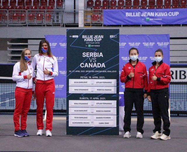 Srbija protiv Kanade u plej-ofu Svetske grupe