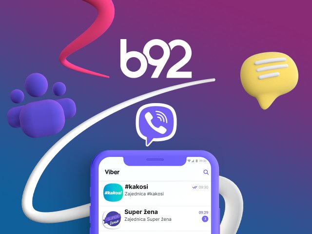 B92.net pokreće dve nove zvanične Viber zajednice – pridružite nam se