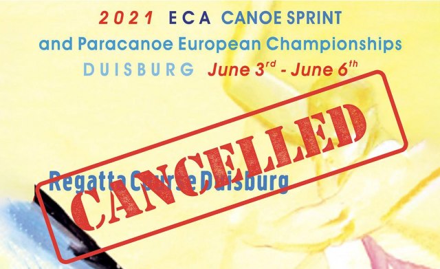 Otkazano Evropsko prvenstvo u kajaku