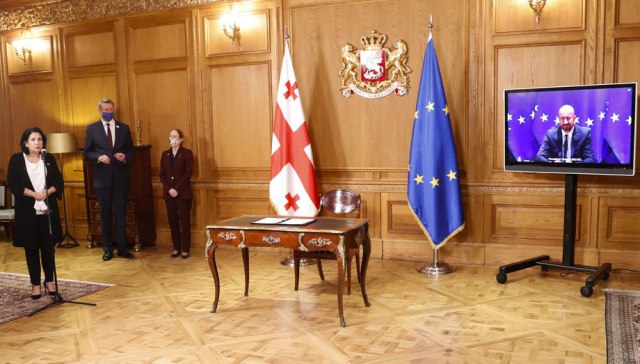 Predsednik Evropskog saveta èestitao na dogovoru koji je postignut u Gruziji