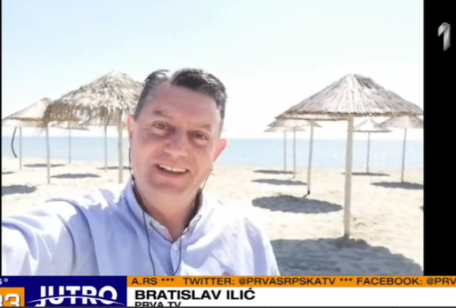 Reporter TV Prve uživo iz Grèke: "Paralija izgleda sablasno" VIDEO