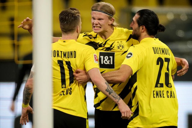 Haland promašivao, Dortmund pobedio – "vukovi" grabe ka LŠ VIDEO