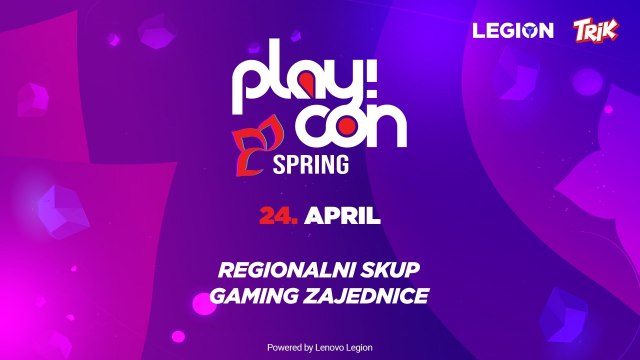 Pridružite se regionalnom skupu gejming zajednice – Play!Con! Vidimo se 24. aprila u 12:00!
