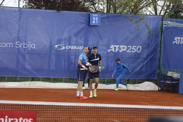 Nikola Ćaćić u polufinalu dubla na Srbija openu