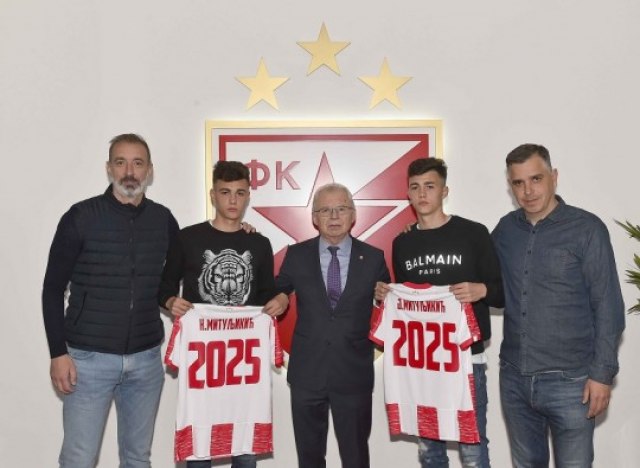 Mituljikići produžili ugovor sa Zvezdom do 2025.