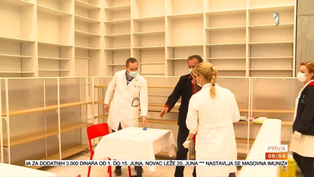 Kako izgleda vakcinacija u novosadskom tržnom centru? VIDEO