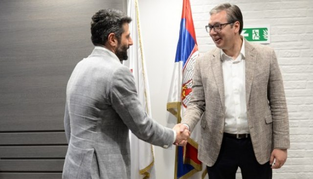 The meeting between Vučić and Šapić is over; 