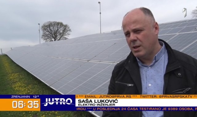 Solarni paneli kod Èaèka: Prva solarna elektrana u Zapadnoj Srbiji VIDEO