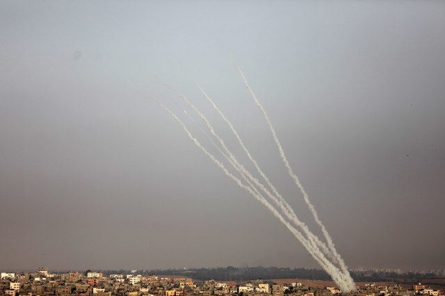 Hamas fired rockets on Jerusalem, Israel strikes back; fire broke out at Al Aqsa