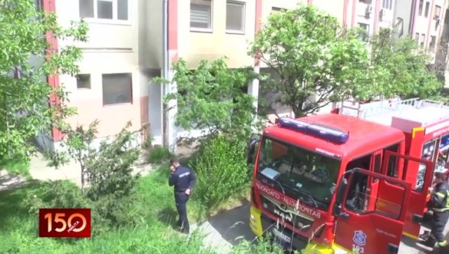 Kvart požara u Novom Sadu VIDEO