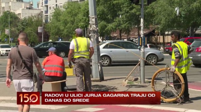 Nièu pametni semafori na Novom Beogradu VIDEO