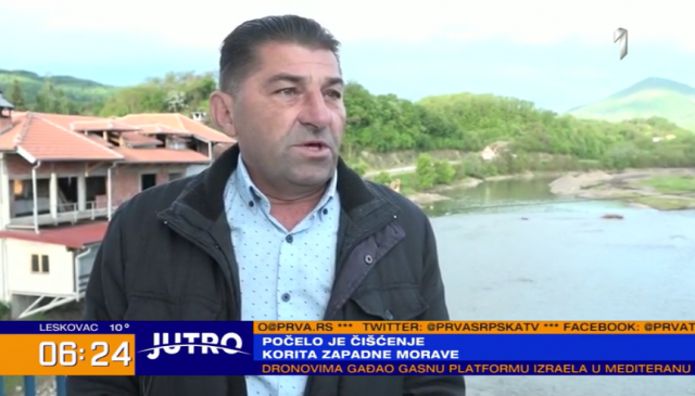 Èišæenje Zapadne Morave u blizini Èaèka: "Spas od poplava" VIDEO