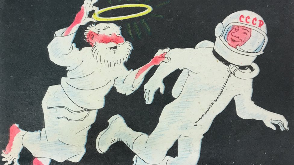 Istorija i religija: "Bezbožna utopija" - kako su se u Sovjetskom Savezu plakatima borili protiv religije